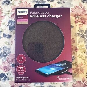 [ 3 FOR $20 ] PHILIPS WIRELESS FABRIC CHARGER